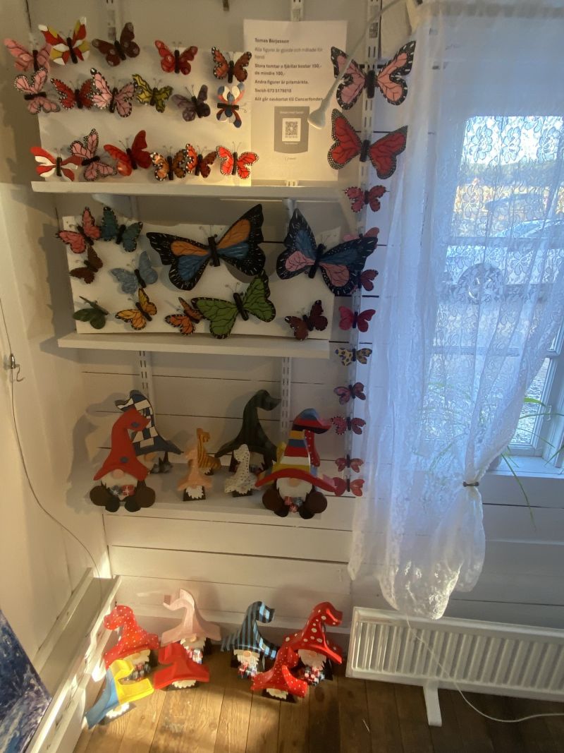 image: Julmarknad med donation till Cancerfonden